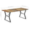 vidaXL Dining Table 180x90x76 cm Solid Reclaimed Wood