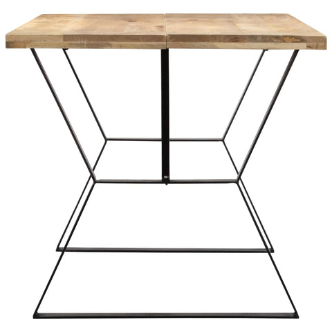vidaXL Dining Table 140x80x76 cm Solid Mango Wood