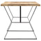 vidaXL Dining Table 140x80x76 cm Solid Mango Wood