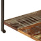 vidaXL Coffee Table with Shelf 100x60x35 cm Solid Reclaimed Wood