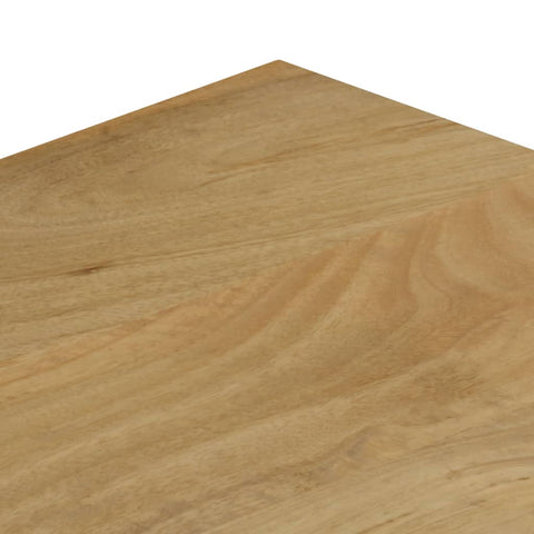 vidaXL Coffee Table 100x50x35 cm Solid Mango Wood and Steel
