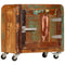 vidaXL Bedside Cabinet 50x30x50 cm Solid Reclaimed Wood