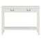 vidaXL Console Table White 110x35x80 cm Wood