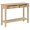 vidaXL Console Table 110x35x80 cm Wood