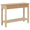 vidaXL Console Table 110x35x80 cm Wood