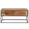 vidaXL Coffee Table 75x75x35 cm Solid Acacia Wood