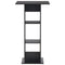 vidaXL Bar Table Black 60x60x110 cm
