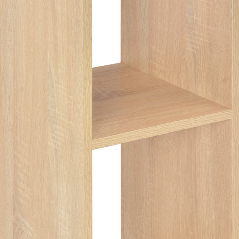 vidaXL Bar Table Oak 60x60x110 cm