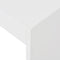 vidaXL Bar Table with Shelf White 110x50x103 cm
