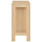 vidaXL Bar Table with Shelf Oak 110x50x103 cm