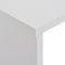 vidaXL Bar Table with 2 Table Tops White 130x40x120 cm