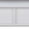 vidaXL Bar Table with 2 Table Tops White 130x40x120 cm