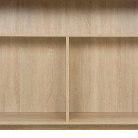 vidaXL Bar Table with 2 Table Tops Oak 130x40x120 cm