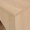 vidaXL Bar Table with Cabinet Oak 115x59x200 cm