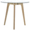 vidaXL Side Table Set 2 pcs Tempered Glass