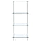 vidaXL 4-Tier Shelf Transparent 40x40x100 cm Tempered Glass