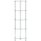 vidaXL 5-Tier Shelf Transparent 30x30x130 cm Tempered Glass