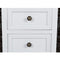 vidaXL Nightstands 2 pcs with 2 Drawers MDF White