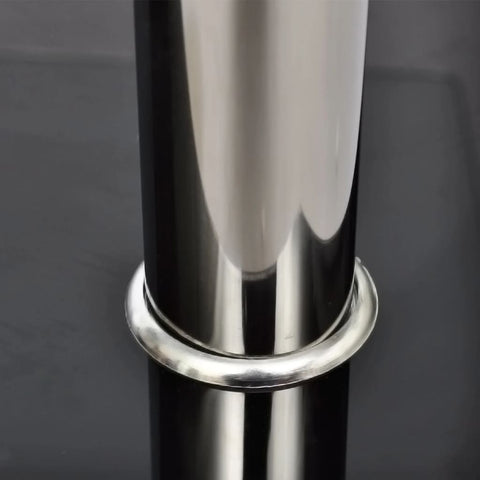 vidaXL Coffee Table Glass 2 Tiers