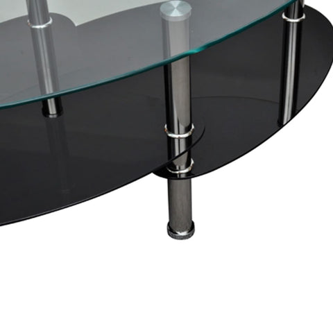 vidaXL Coffee Table with Exclusive Design Black