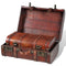 vidaXL Wooden Treasure Chest 2 pcs Vintage Brown