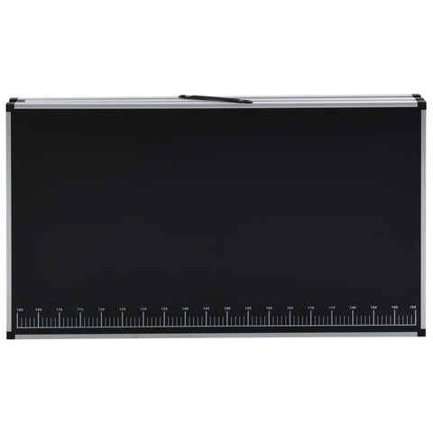 vidaXL Folding Pasting Table MDF and Aluminium 300x60x78 cm