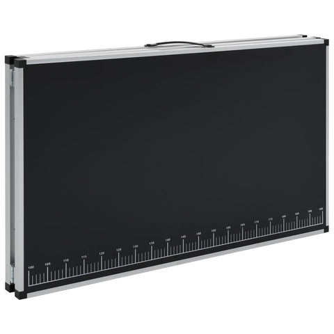 vidaXL Folding Pasting Table MDF and Aluminium 300x60x78 cm