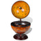 vidaXL Tabletop Globe Bar Wine Stand Wood