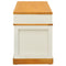 vidaXL Storage Bench Solid Paulownia Wood 100 cm