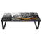 vidaXL Coffee Table with Glass Top Rectangular