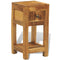 vidaXL Nightstand with 1 Drawer Solid Mango Wood