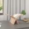 vidaXL Wooden Magazine Rack Floor Standing Natural