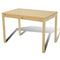 vidaXL Dining Set 5 Pieces Pine Wood Natural
