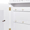 vidaXL Key Cabinet with Photo Frame White
