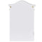 vidaXL Key Cabinet with Photo Frame White