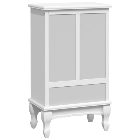 vidaXL Cabinet with 5 Drawers 2 Shelves White