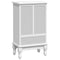 vidaXL Cabinet with 5 Drawers 2 Shelves White