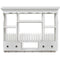 vidaXL Wooden Kitchen Wall Cabinet White