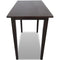 vidaXL Wooden Bar Table Brown
