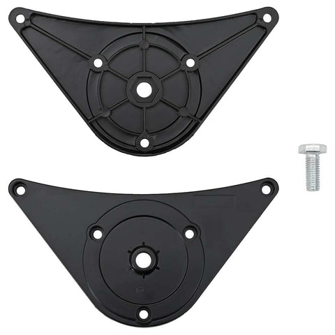 4 Height Adjustable Table Legs Black 710 mm