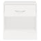 vidaXL Nightstand 2 pcs with Drawer White