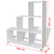 vidaXL Staircase Bookcase/Display Shelf 107 cm White