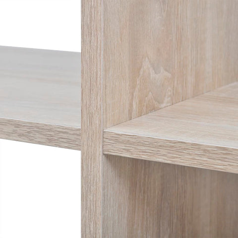 vidaXL Staircase Bookcase/Display Shelf 107 cm Oak