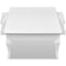 vidaXL vidaXL Coffee Table with 4 Drawers White