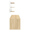 vidaXL 6 Piece Bathroom Furniture Set Oak Engineered Wood
