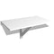 vidaXL Folding Wall Table White 100x60 cm