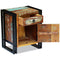 vidaXL Bedside Cabinet Solid Reclaimed Wood