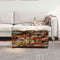 vidaXL Coffee Table Box Chest Solid Reclaimed Wood 80x40x35 cm