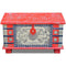 vidaXL Storage Chest Red Mango Wood 80x40x45 cm