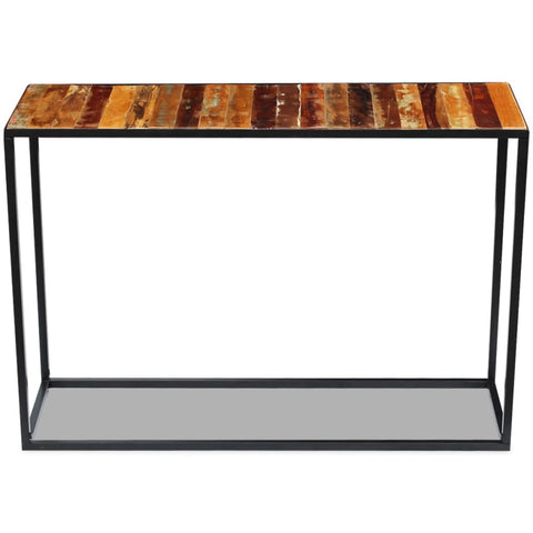 vidaXL Console Table Solid Reclaimed Wood 110x35x76 cm
